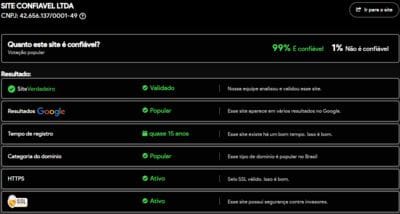 Site verificado e verdadeiro:lilypgapp.com.br